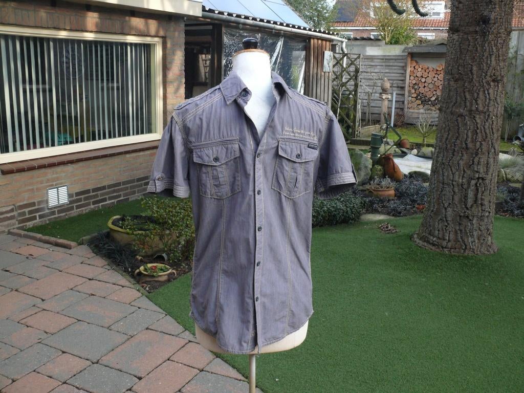 SILVER CREEK zomer overhemd maat S / M als nieuw, Blauw, Ophalen of Verzenden, Zo goed als nieuw, Halswijdte 41/42 (L)