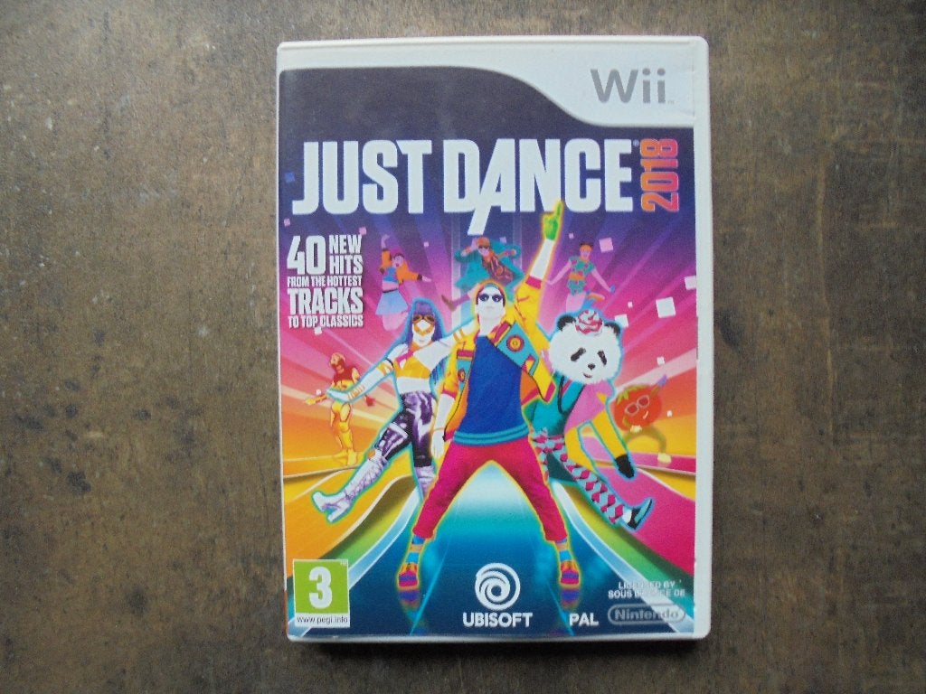 Just Dance 2018 voor Wii (zie foto's) II, Muziek, Gebruikt, Ophalen of Verzenden, 3 spelers of meer