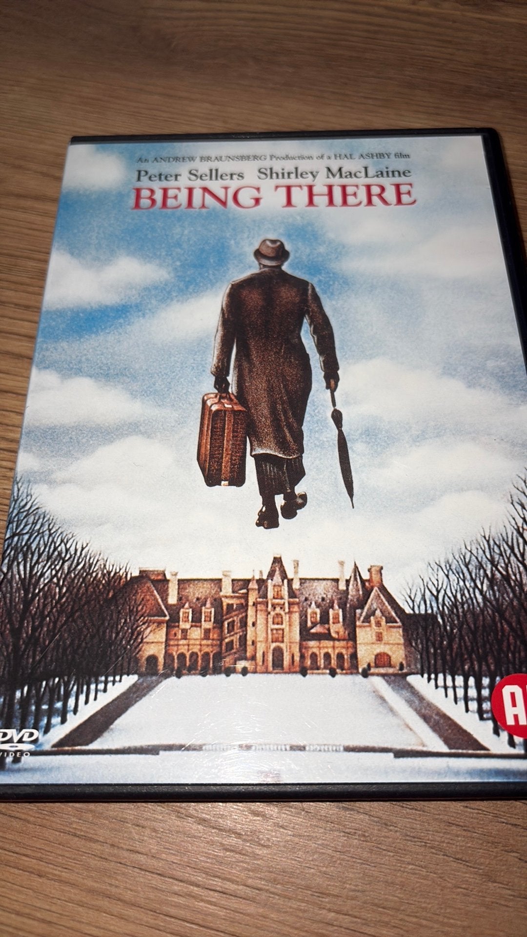 Being There met Peter Sellers en Shirley MacLaine., Cd's en Dvd's, Dvd's | Komedie, Alle leeftijden, Ophalen of Verzenden, Zo goed als nieuw