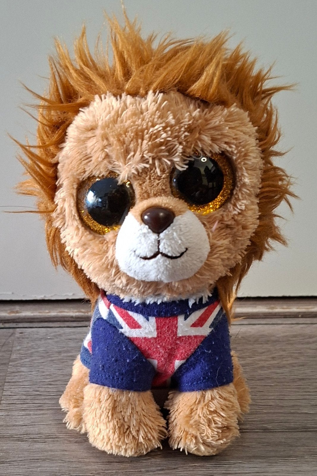 ty beanie boo leeuw Hero 16 cm limited edition, Overige karakters, Ophalen of Verzenden, Zo goed als nieuw, Meerkleurig