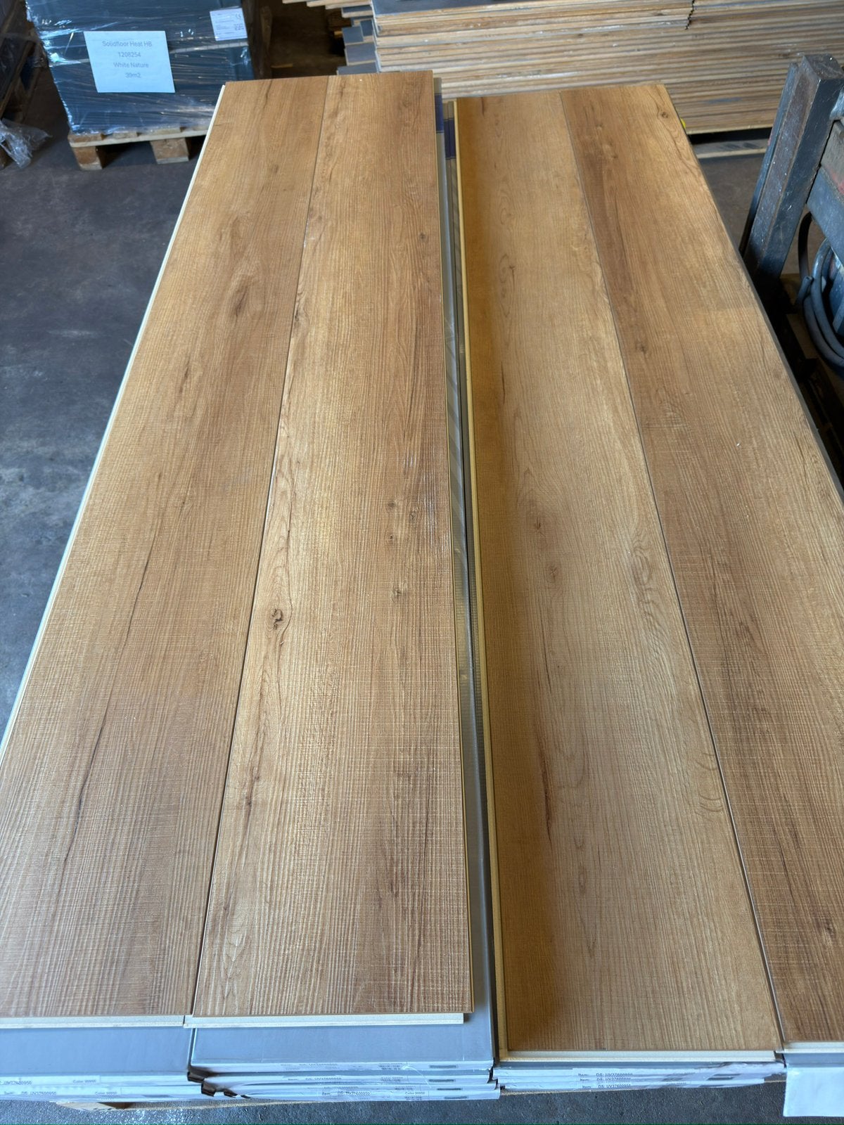 Pvc vloer 36,6 m2 eiken look Coretec 22,8 cm breed NIEUW, Ophalen, Nieuw, 10 m² of meer, 10 tot 30 cm