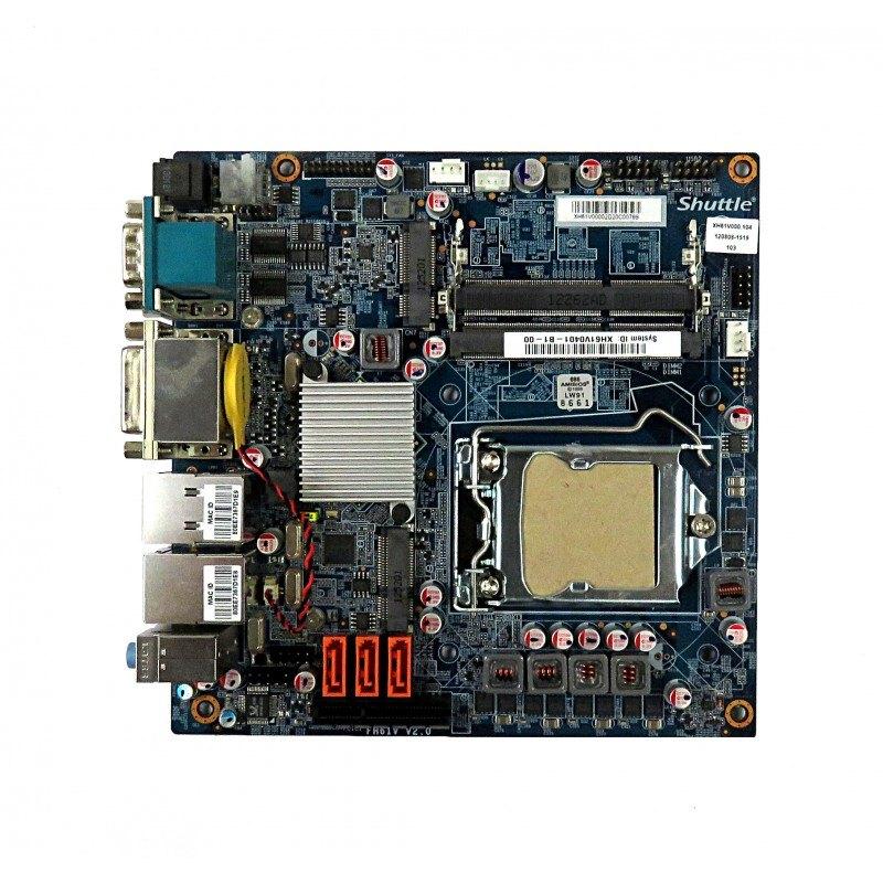 SHUTTLE XH61V000.103 XH61V0401-B1-00, Facturen@maascomputers.nl, DDR3, Ophalen of Verzenden, Cargadoorweg 23, 6541 BT Nijmegen