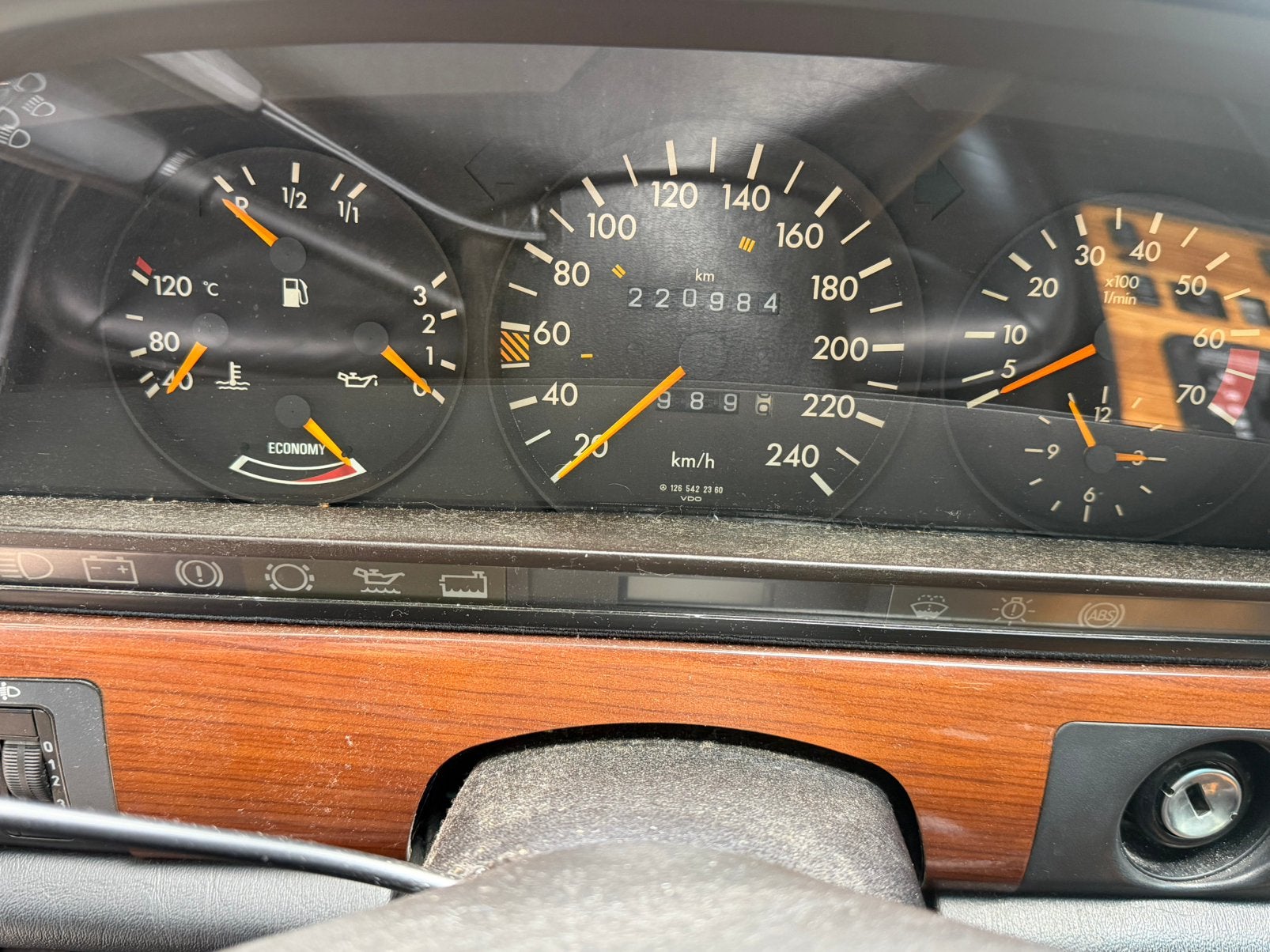 Mercedes W126 300se Bornite/zwart leer 1991 YOUNGTIMER, foto 8