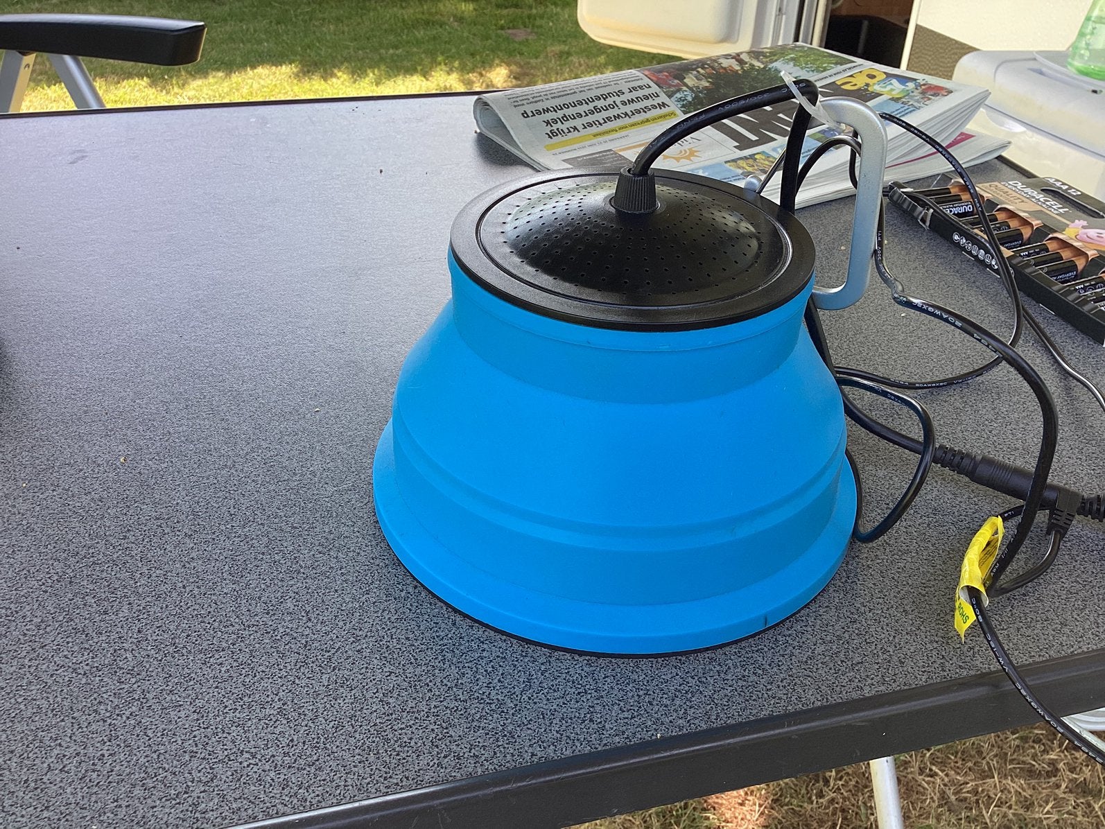 Mooie caravan voortentlamp 12 Volt, Caravans en Kamperen, Ophalen of Verzenden, Zo goed als nieuw