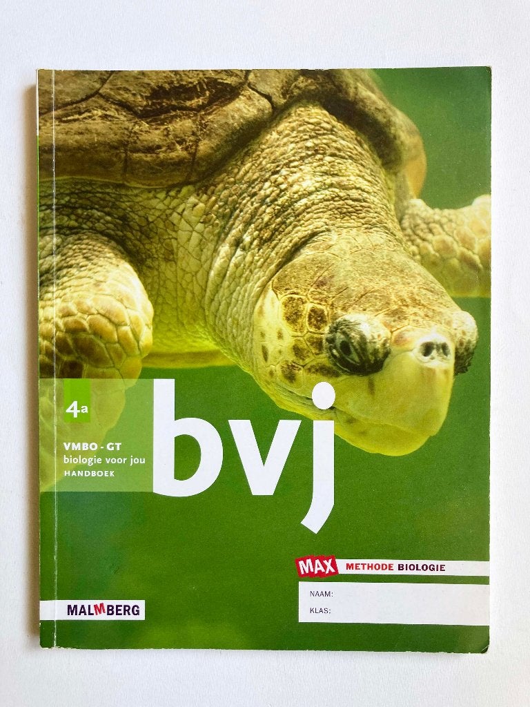 Biologie voor jou - Max methode 4a vmbo-gt handboek, VMBO, Rob Melchers e.a, Biologie, Ophalen of Verzenden