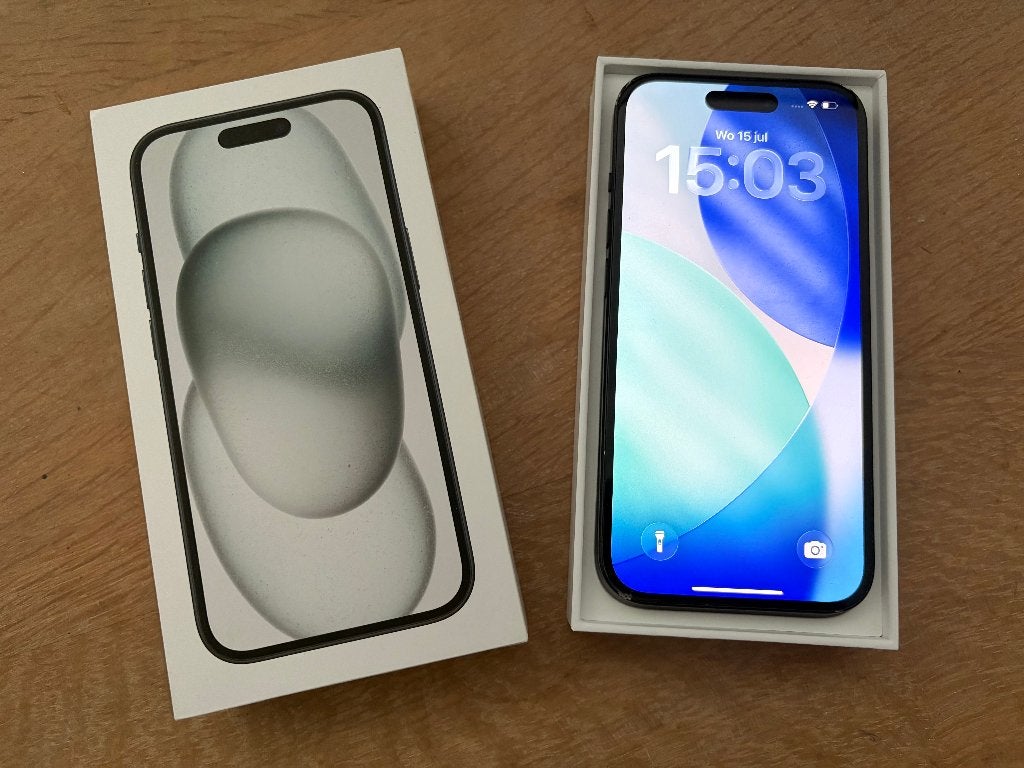 apple iphone 15, 128gb zwart, Telecommunicatie, IPhone 15, Zwart, Ophalen of Verzenden, Zonder simlock
