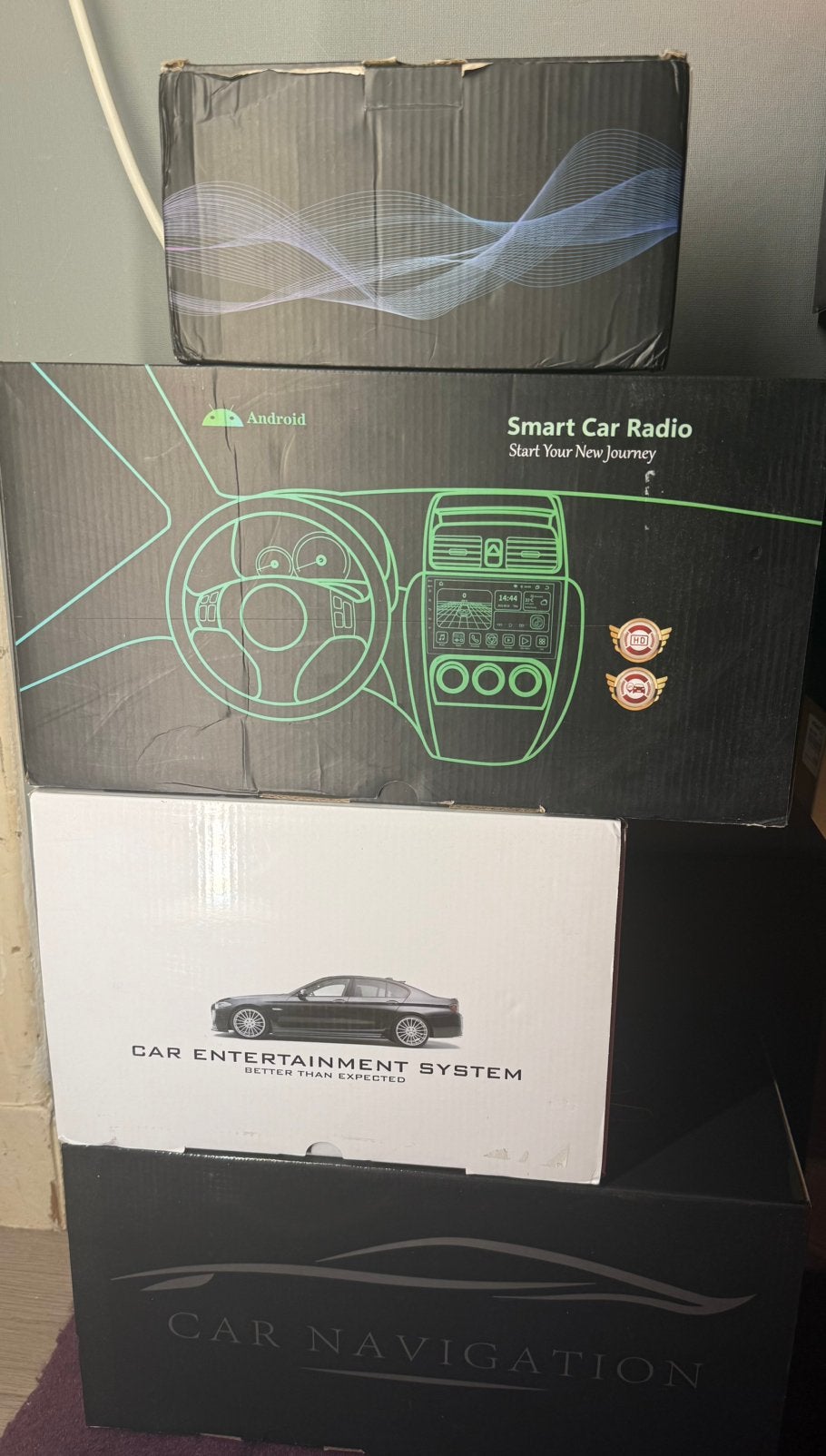 Partij 4 Nieuwe Auto Multimedia systemen, Auto diversen, Ophalen, Nieuw