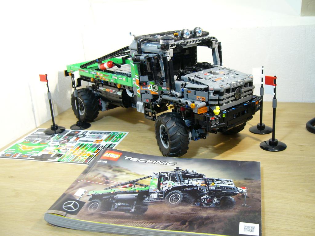 Lego Technic 42129 4x4 Mercedes_Benz Zetros Trail Truck, Gebruikt, Ophalen of Verzenden, Technic, Complete set