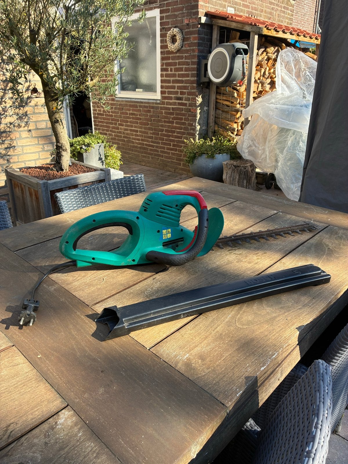 Bosch AHS 400-24 T Heggenschaar - Gebruikt, Tuin en Terras, Ophalen