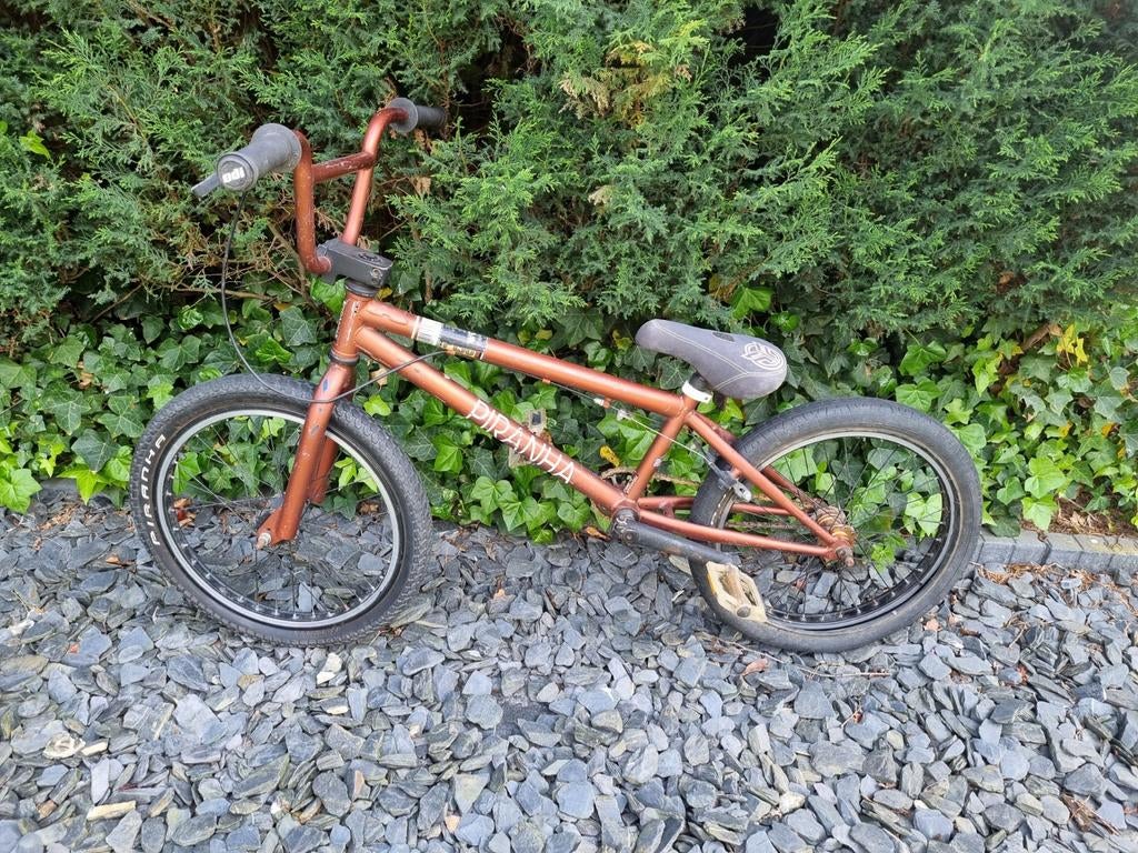 Crossfiets BMX Piranha - opknapper, Fietsen en Brommers, Ophalen, Gebruikt, Staal, 24 inch of meer