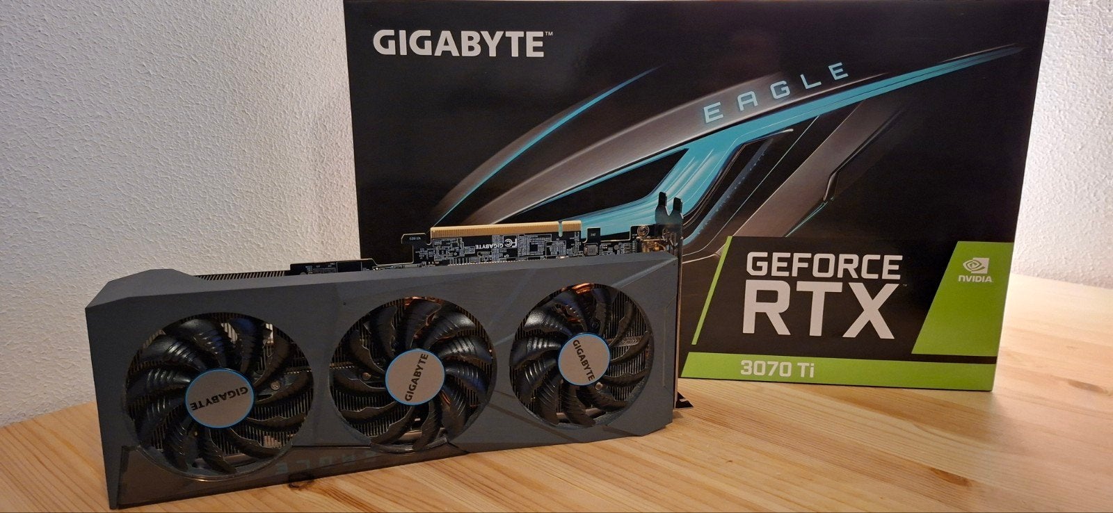 Nvidia RTX 3070 TI GPU (Gigabyte Eagle), Computers en Software, Ophalen, GDDR6, Zo goed als nieuw, HDMI