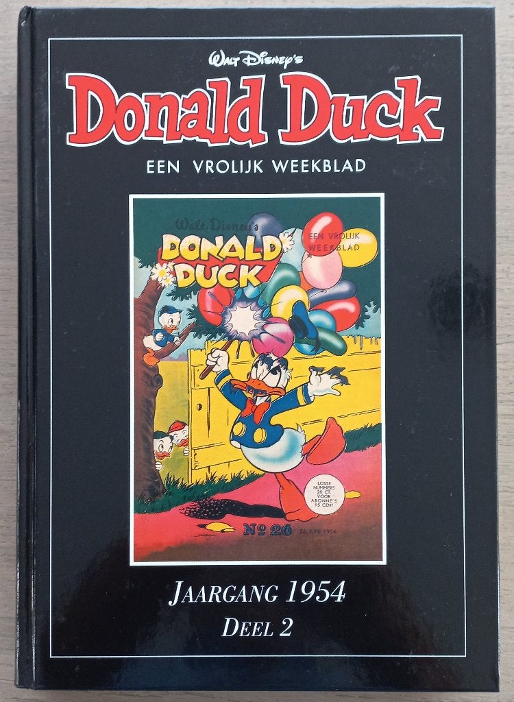 Donald Duck - Facsimile uitgave - Jaargang 1954 - dl. 2 - HC, Nieuw, Ophalen of Verzenden, Walt Disney, Eén stripboek