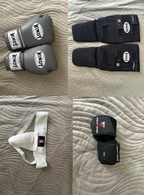Kickbox spullen 0x gebruikt!!, Ophalen of Verzenden, Zo goed als nieuw, Overige