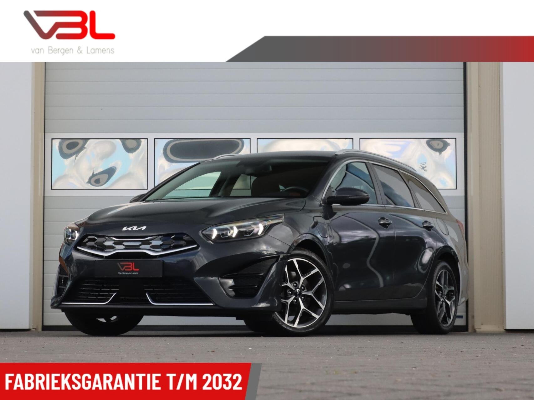 Kia Ceed Sportswagon 1.6 GDI PHEV 140PK DynamicPlusLine | 17, Auto's, Kia, Stof, Gebruikt, Met garantie (alle), Plug-in hybride