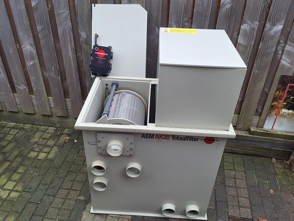 trommelfitler met trickle filter en bezinkput complete set!, Tuin en Terras, Vijver-toebehoren, Ophalen, Gebruikt, Vijverfilter