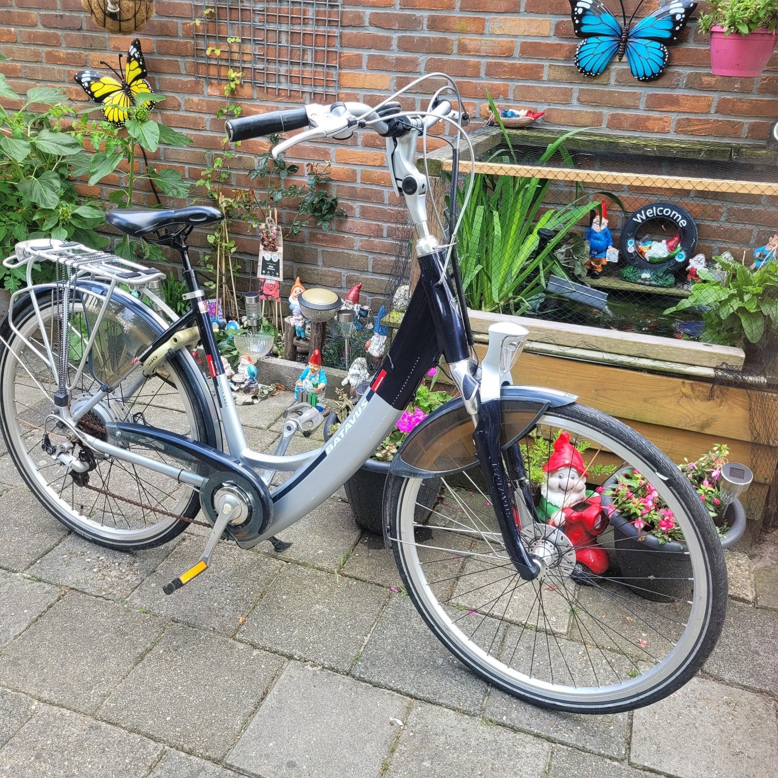 goed werkende batavus elektrische dames fiets, Ophalen, Gebruikt, Batavus, 51 tot 55 cm