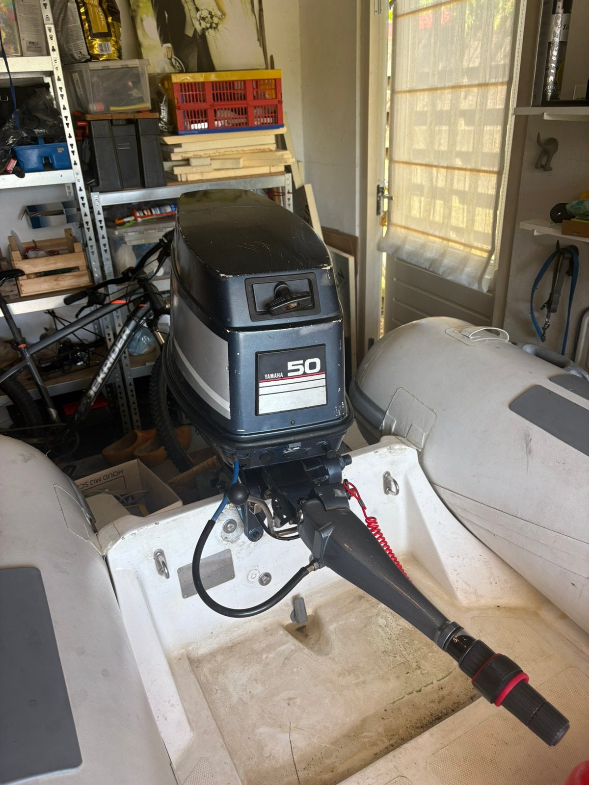 Yamaha 50 pk buitenboordmotor - Goed onderhouden, Gebruikt, Ophalen of Verzenden, 30 pk of meer, Buitenboordmotor