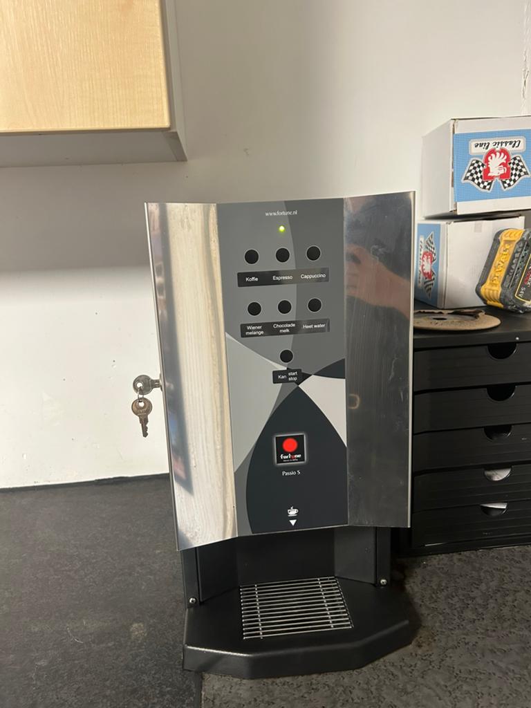 Fortune Passio S Instant Koffiemachine - Compleet & Netjes, Gebruikt, Overige typen, 10 kopjes of meer, Koffiemachine