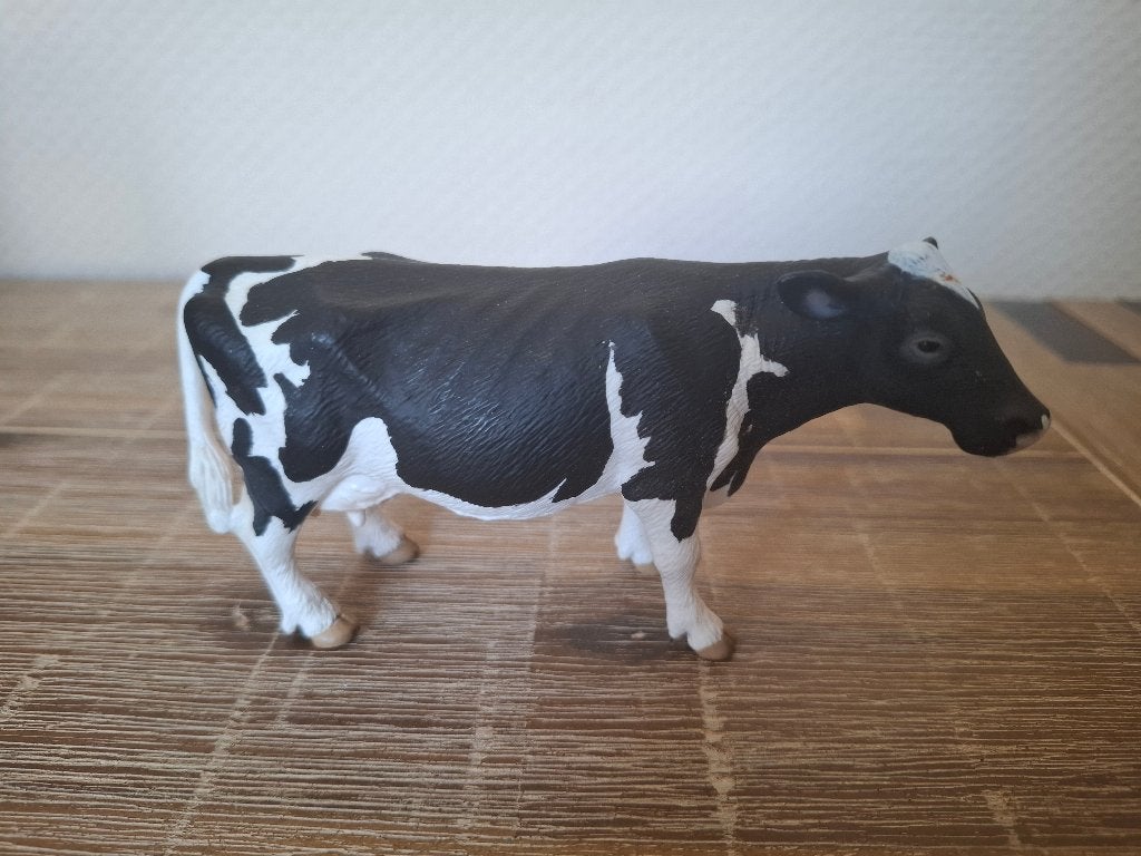 Schleich 13633 Farm Life Holstein koe 1, Ophalen of Verzenden, Zo goed als nieuw