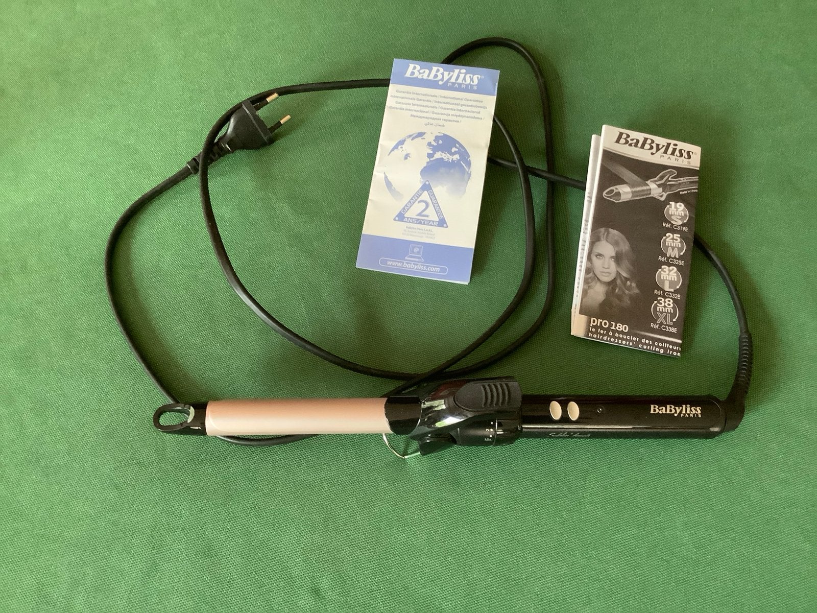 BaByliss Krultang Pro 180 Sublim' Touch 25mm, Witgoed en Apparatuur, Ophalen, Zo goed als nieuw, Haarverzorging