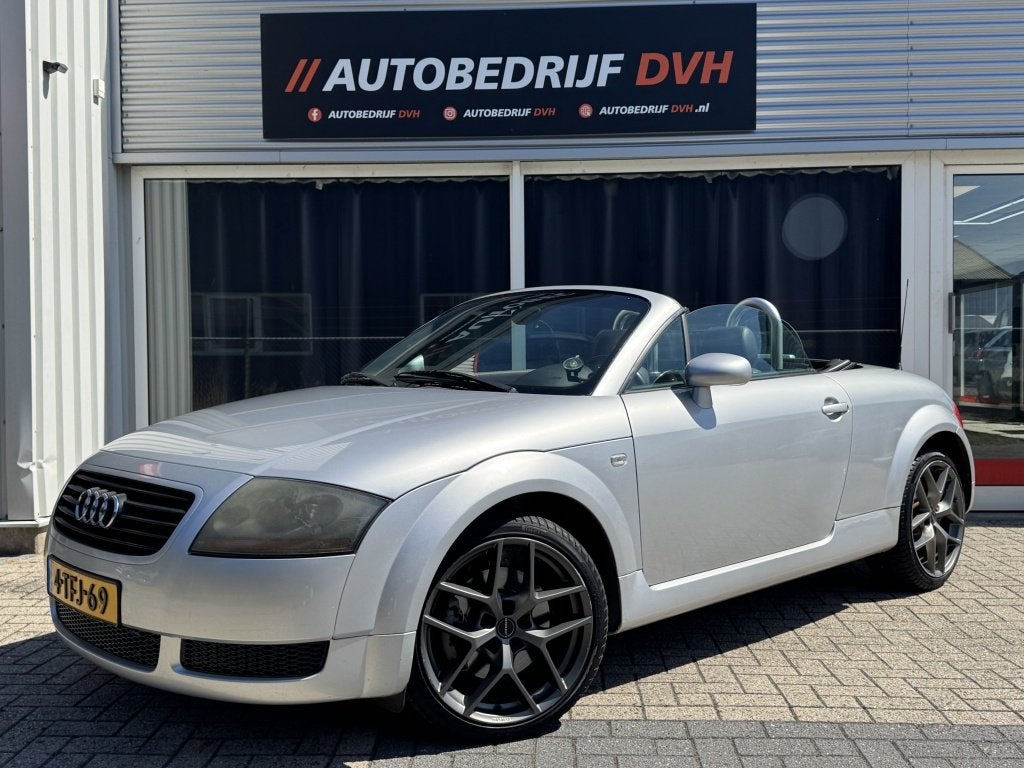 Audi TT 1.8 5V Turbo quattro/ Stoelverwarming/ Cabrio/ Leder, Zwart, Leder, Bedrijf, Handgeschakeld