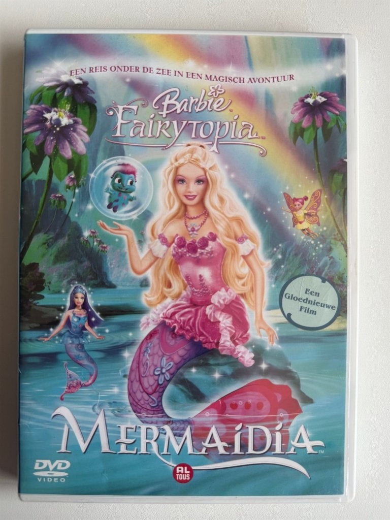 Barbie Fairytopia: Mermaidia (2006) DVD | Actie 5=4, Animatie, Ophalen of Verzenden, Zo goed als nieuw, Vanaf 6 jaar