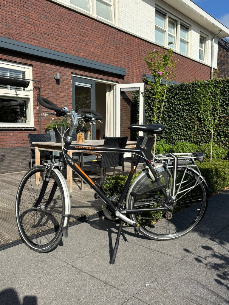 Gazelle Cayo Sport Alu-Lite herenfiets, Ophalen, Gebruikt, Velgrem, Versnellingen