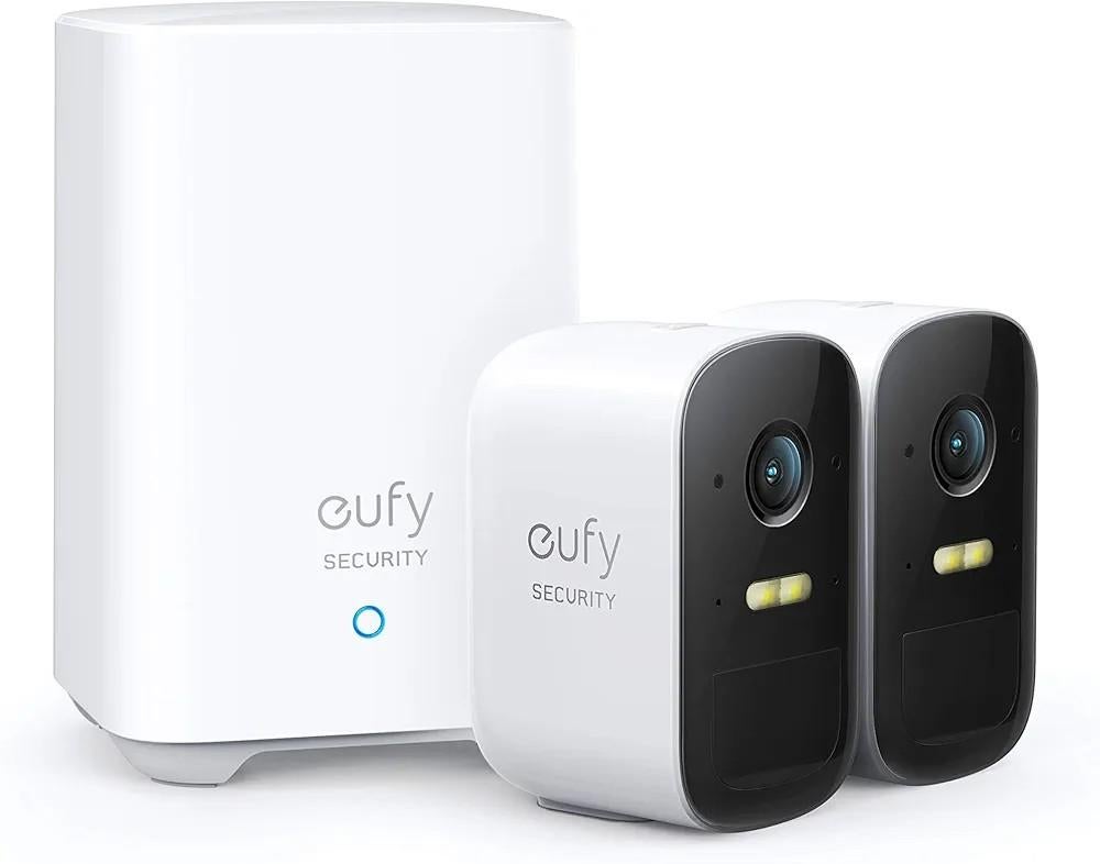Eufy Eufycam set 2C 2 camera's, Ophalen of Verzenden, Zo goed als nieuw