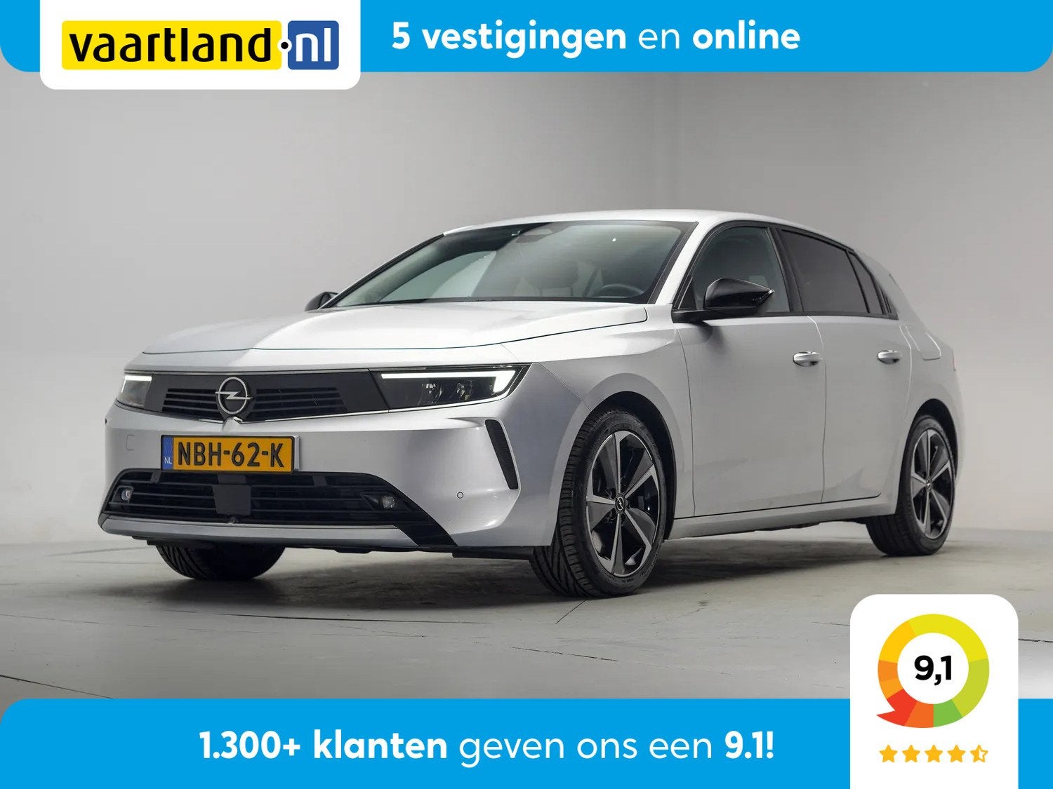 Opel Astra 1.6 Turbo Plug-In Hybrid Business Edition [ SoH 9, Auto's, Dealer onderhouden, Gebruikt, 4 cilinders, 181 pk