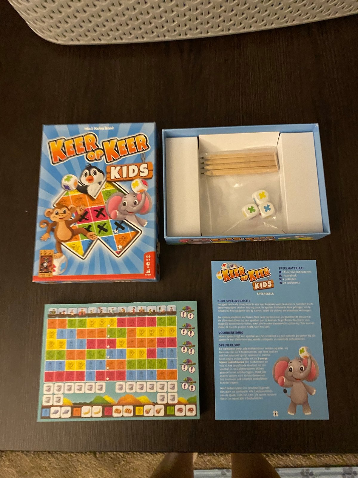 Keer op Keer Kids - Zo goed als nieuw, Een of twee spelers, Verzenden, Zo goed als nieuw
