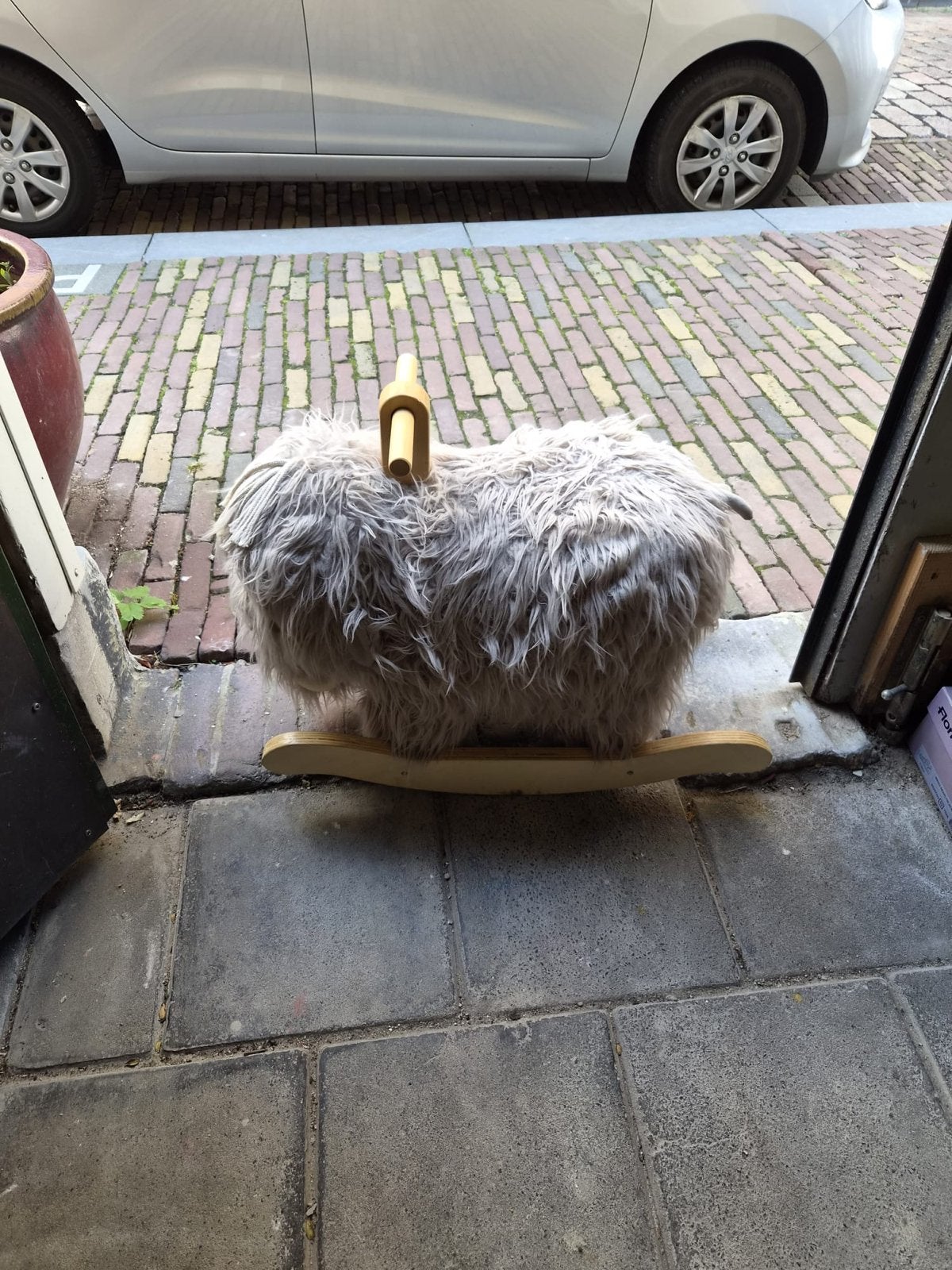 Schattig schommeldier voor kinderen, Ophalen of Verzenden, Zo goed als nieuw, Overige typen