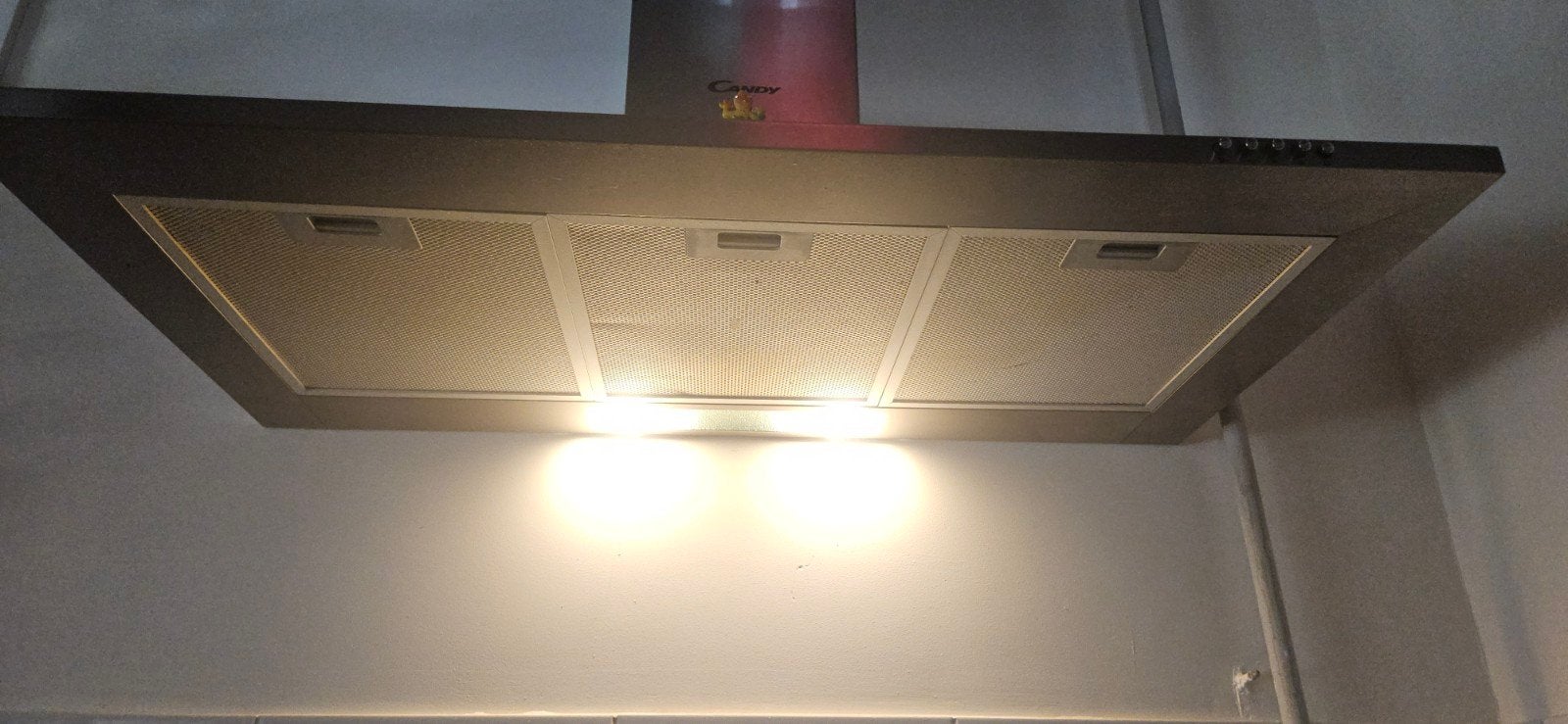 Afzuigkap 90cm - filters vervangen, goede staat, ruilen, Ophalen, Gebruikt, Wandschouwkap