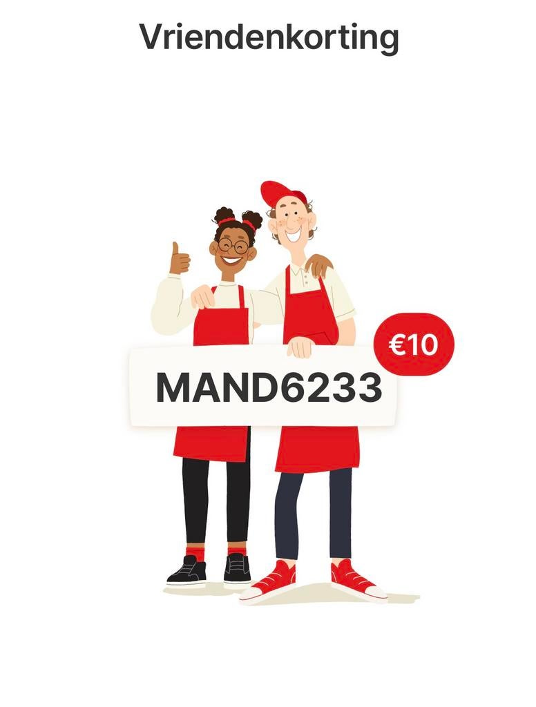 €10 korting Picnic + 5 gratis producten met code MAND6233, Drie personen of meer, Kortingsbon, Overige typen