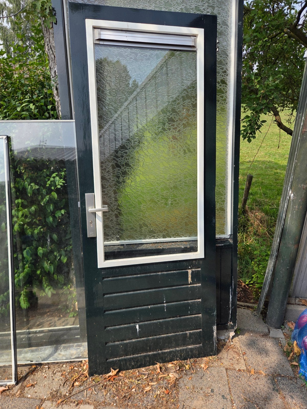 buitendeur 83x211.5, Ophalen, Hout, 75 tot 150 cm, Deurkozijn