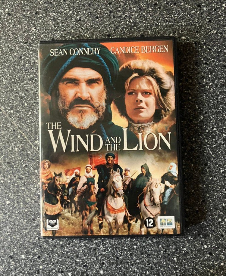 The Wind and the Lion (1975) Sean Connery, Cd's en Dvd's, 1960 tot 1980, Ophalen of Verzenden, Zo goed als nieuw, Actie en Avontuur