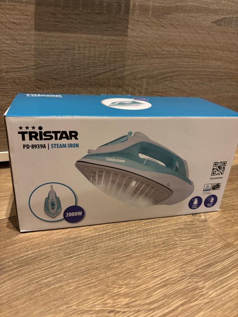 Tristar PD-8939A Stoomstrijkijzer (2000W) - Zo goed als nieu, Ophalen of Verzenden, Zo goed als nieuw, Strijkijzer met snoer
