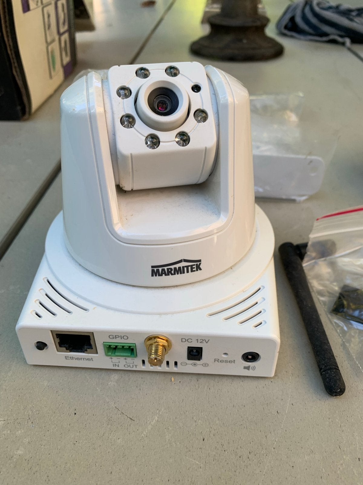 Marmitek IP RoboCam 21 Pan/Tilt IP Camera met audio, Ophalen, Gebruikt, Binnencamera