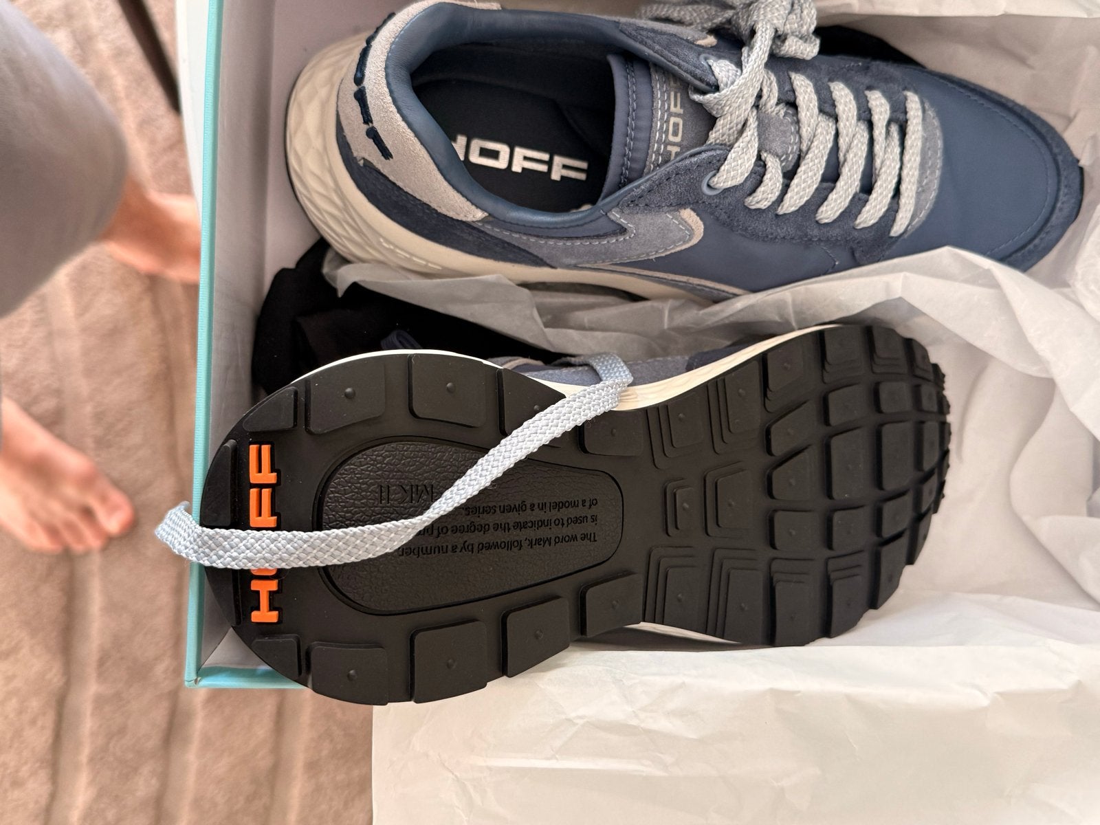 Nieuwe HOFF City MKII Navy Blue sneakers maat 39, Kleding | Dames, Ophalen of Verzenden, Nieuw, Blauw, Sneakers of Gympen