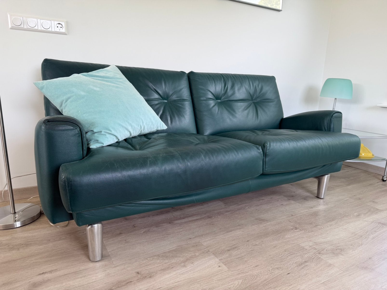 Leolux 2,5 zitter, Ophalen, 150 tot 200 cm, Tweepersoons, 75 tot 100 cm
