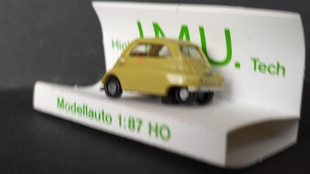 BMW Isetta 1:87 H0 Imu Pol, Overige merken, Auto, Verzenden, .