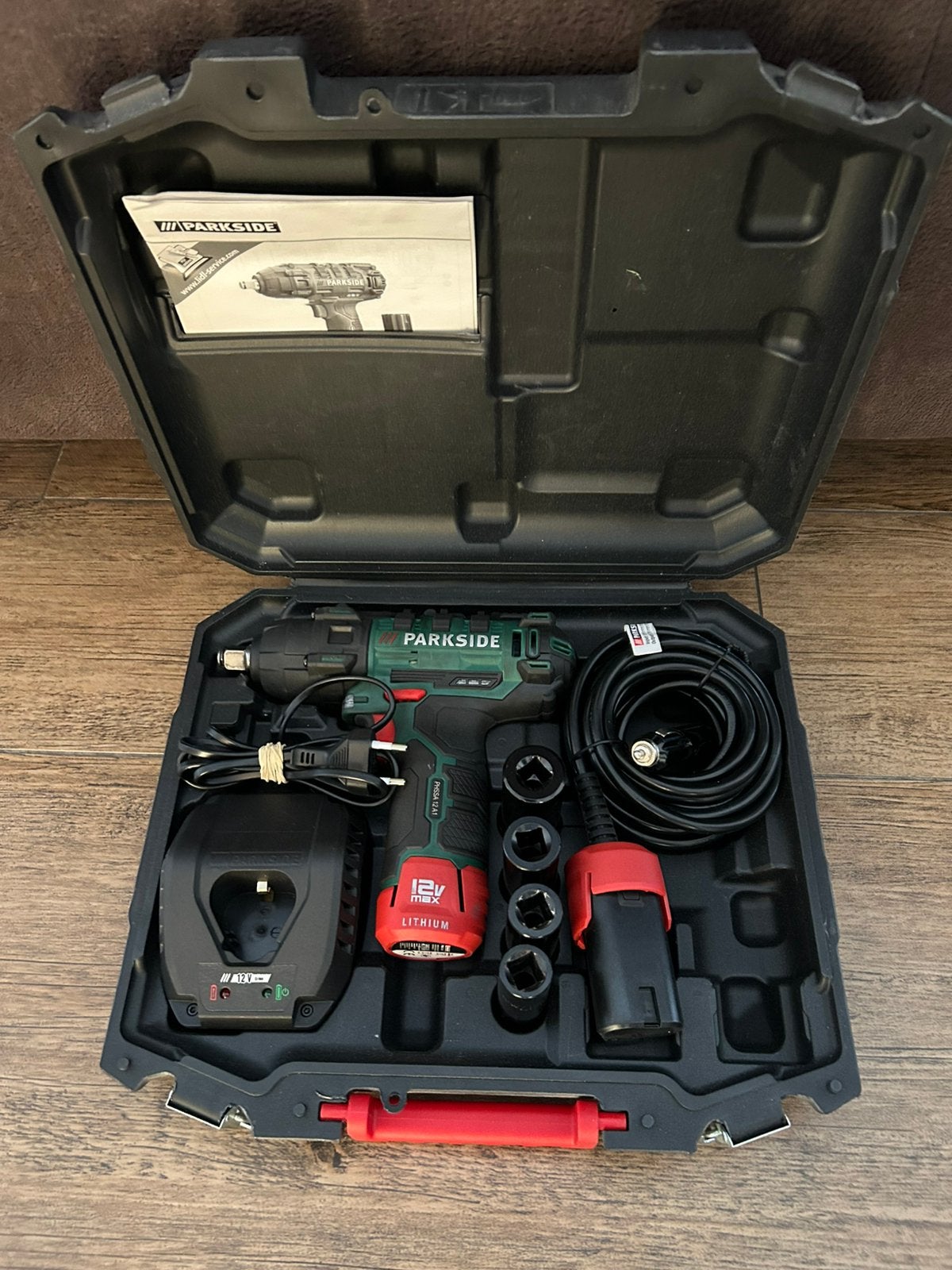 Parkside slagmoer sleutel complete set, Ophalen, Zo goed als nieuw