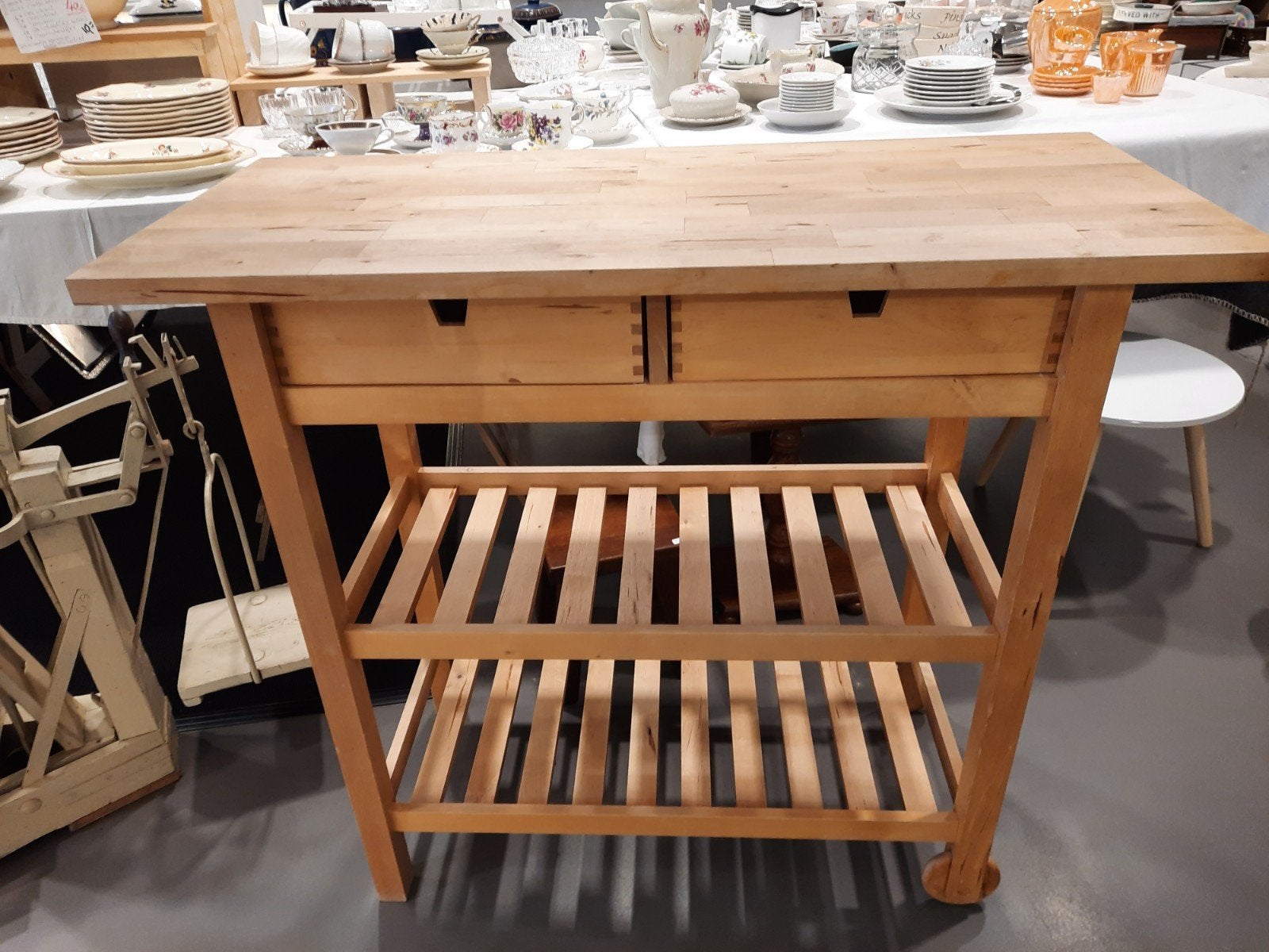 keukentrolley IKEA Forhoja, Ophalen, Gebruikt, Hout, Keukentrolley