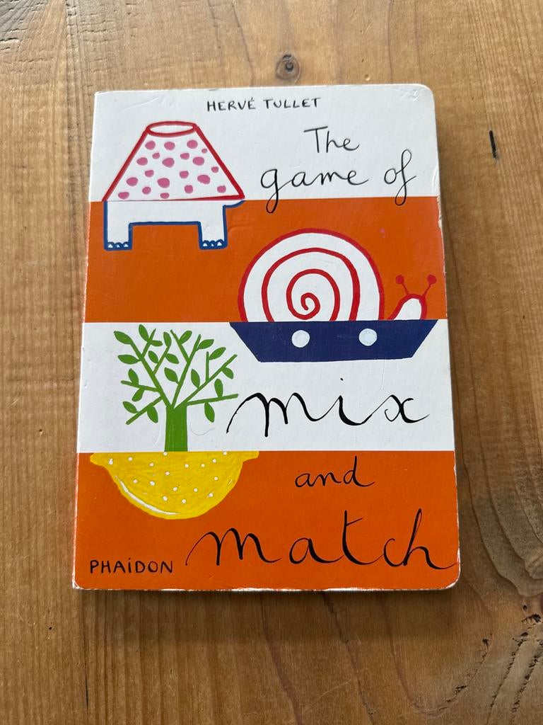 Hervé Tullet - The Game of Mix and Match, Boeken, Ophalen of Verzenden, Zo goed als nieuw, Fictie algemeen