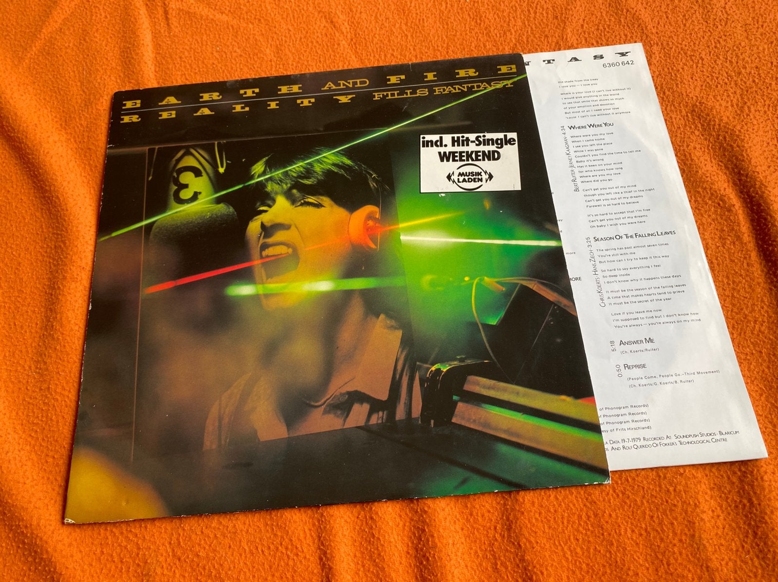 Earth and Fire, Ophalen of Verzenden, Zo goed als nieuw, 12 inch