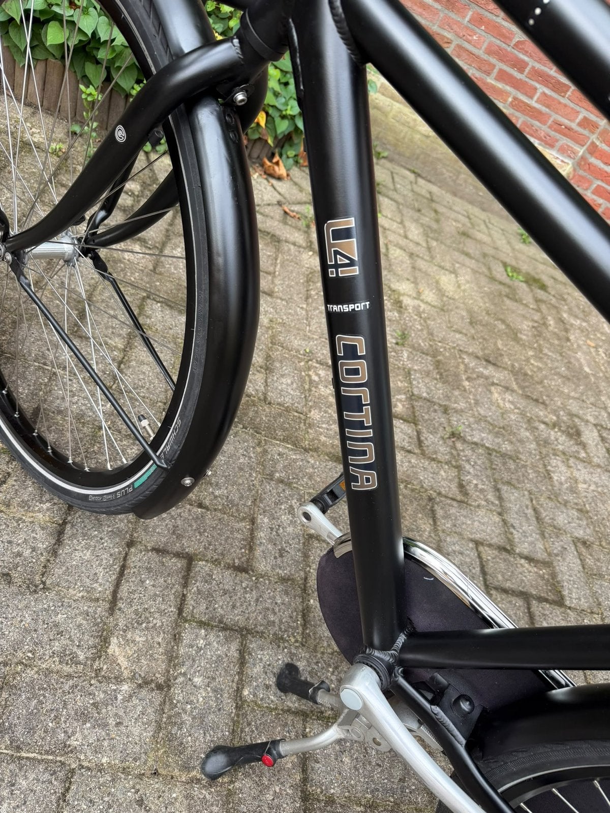 Cortina u4 transport damesfiets, framemaat 56cm, Terugtraprem, Versnellingen, Zo goed als nieuw, 53 tot 57 cm