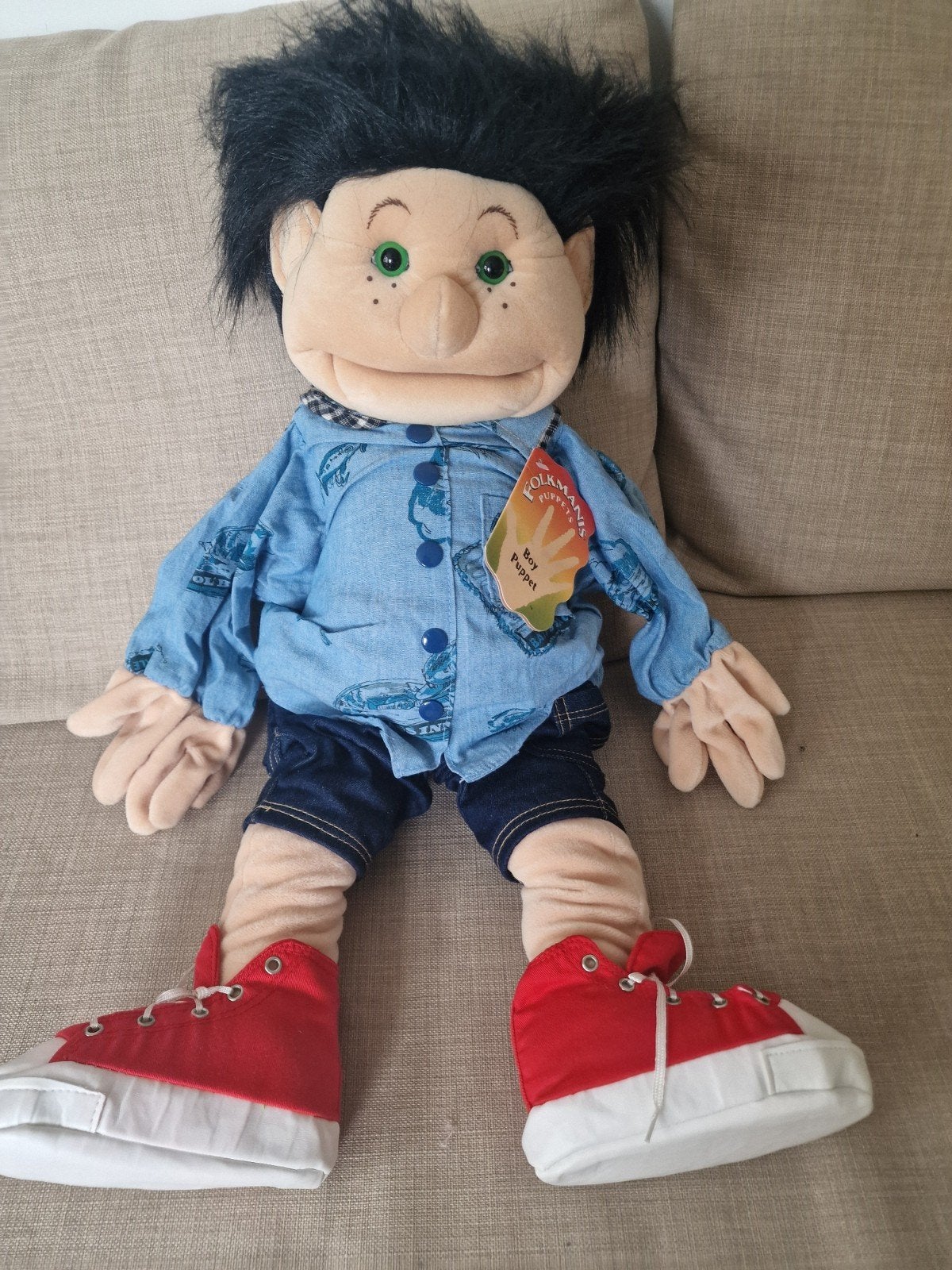 3 Folkmanis handpoppen, nieuw, Ophalen of Verzenden, Nieuw, Overige typen