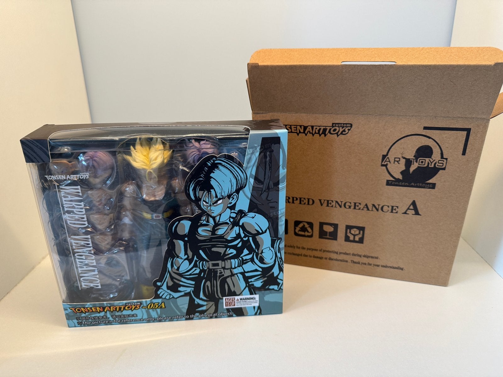 S.H. Figuarts Dragon Ball Z | Trunks  Warped Vengeance 05A, Ophalen of Verzenden, Nieuw