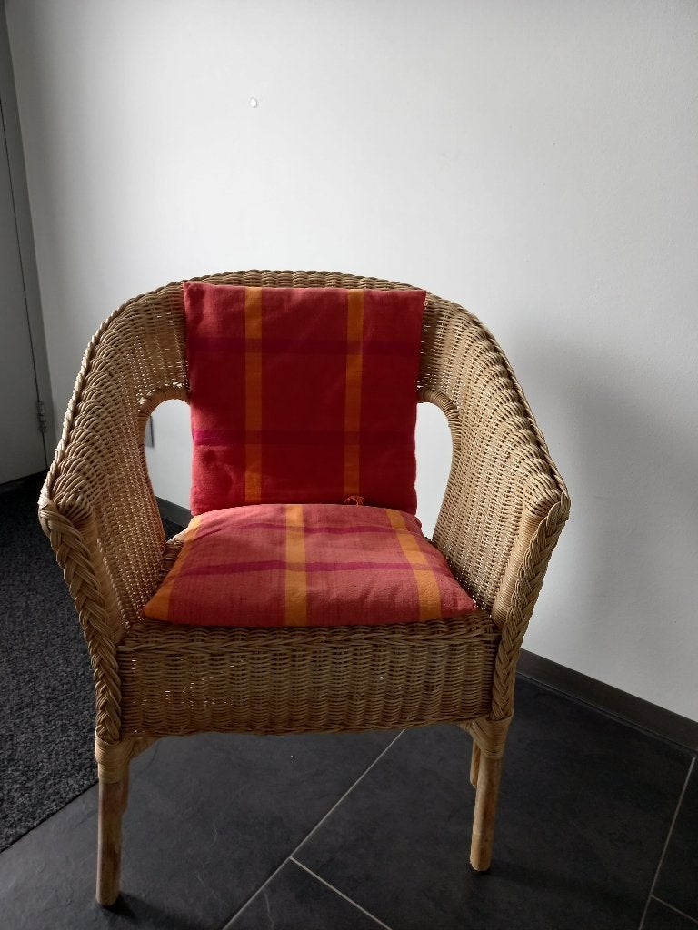 ROTAN STOEL, Huis en Inrichting, Stoelen, Ophalen, Gebruikt, Overige kleuren, Riet of Rotan