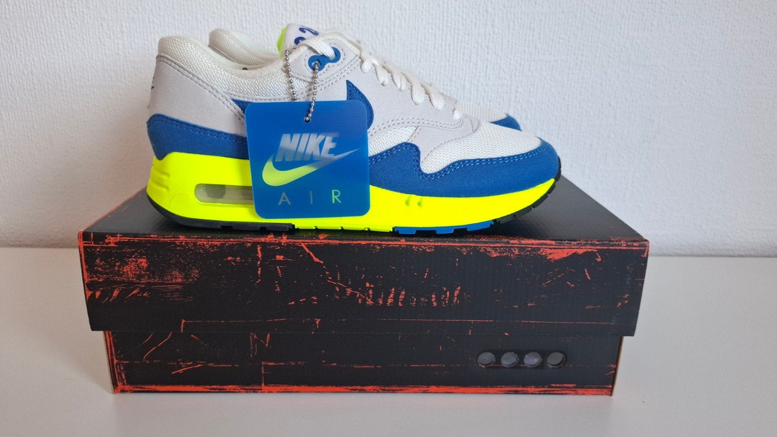 nike air max 1, Blauw, Nike, Nieuw, Ophalen of Verzenden