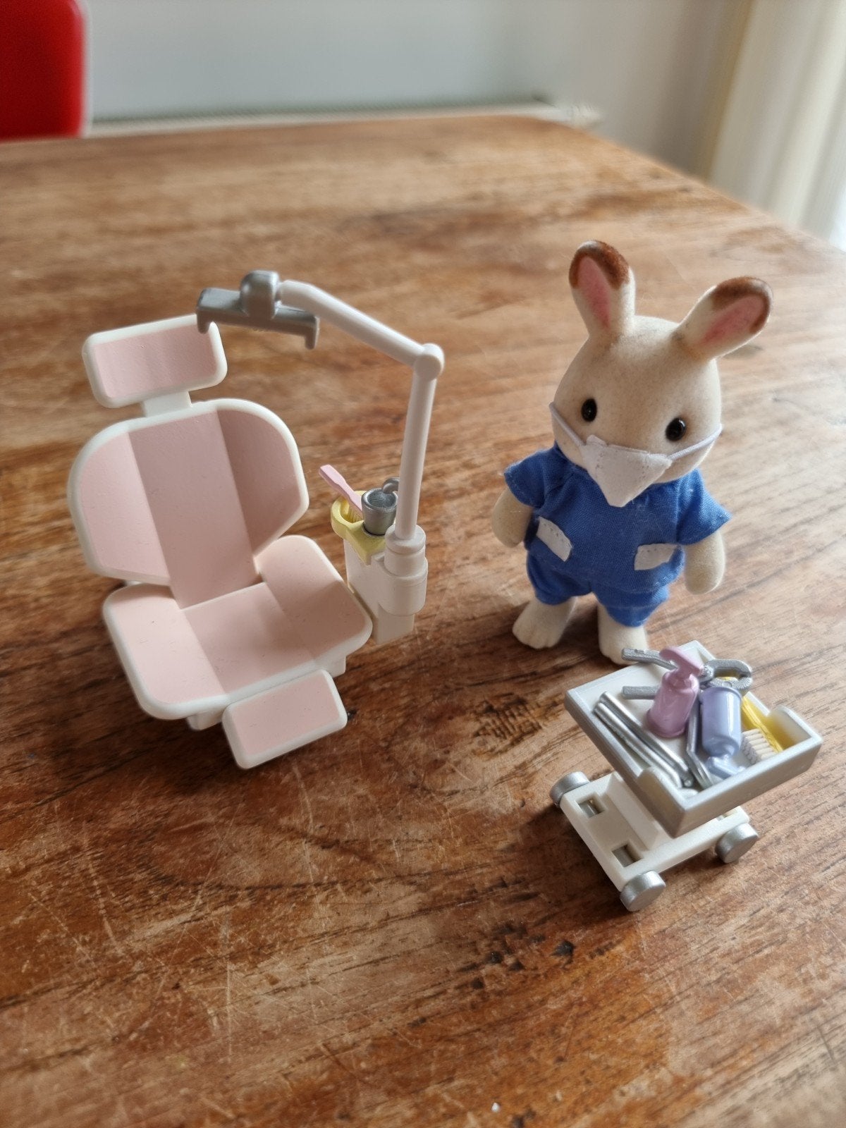 Sylvanian Families Tandarts Set met Konijn Figuur, Ophalen of Verzenden